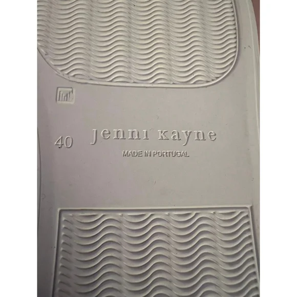 New Jenni Kayne Suede Mule Slip On Sneakers Brown White Size 40/9.5-10 - Picture 7 of 7